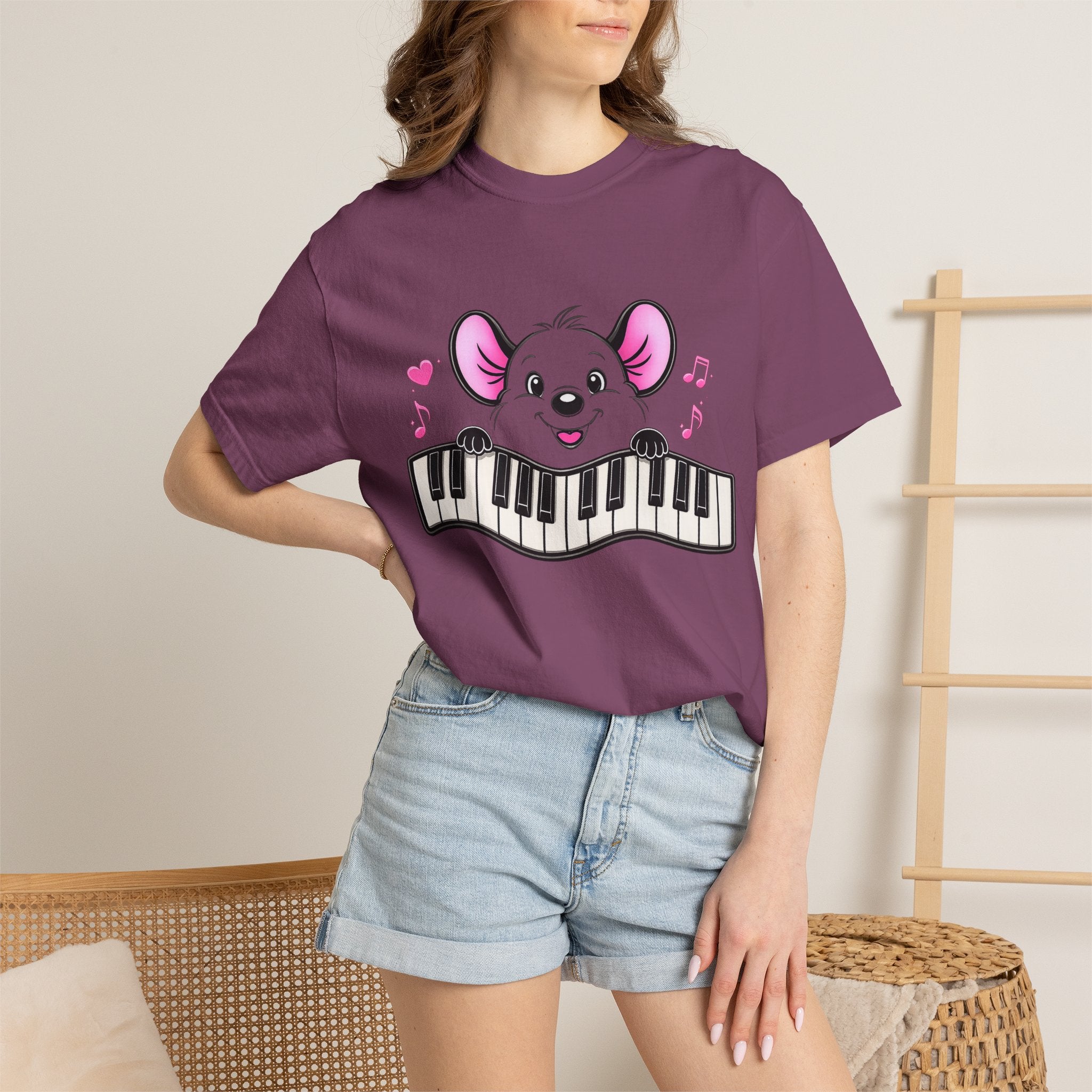 Music Mouse Piano Keyboard Shirt