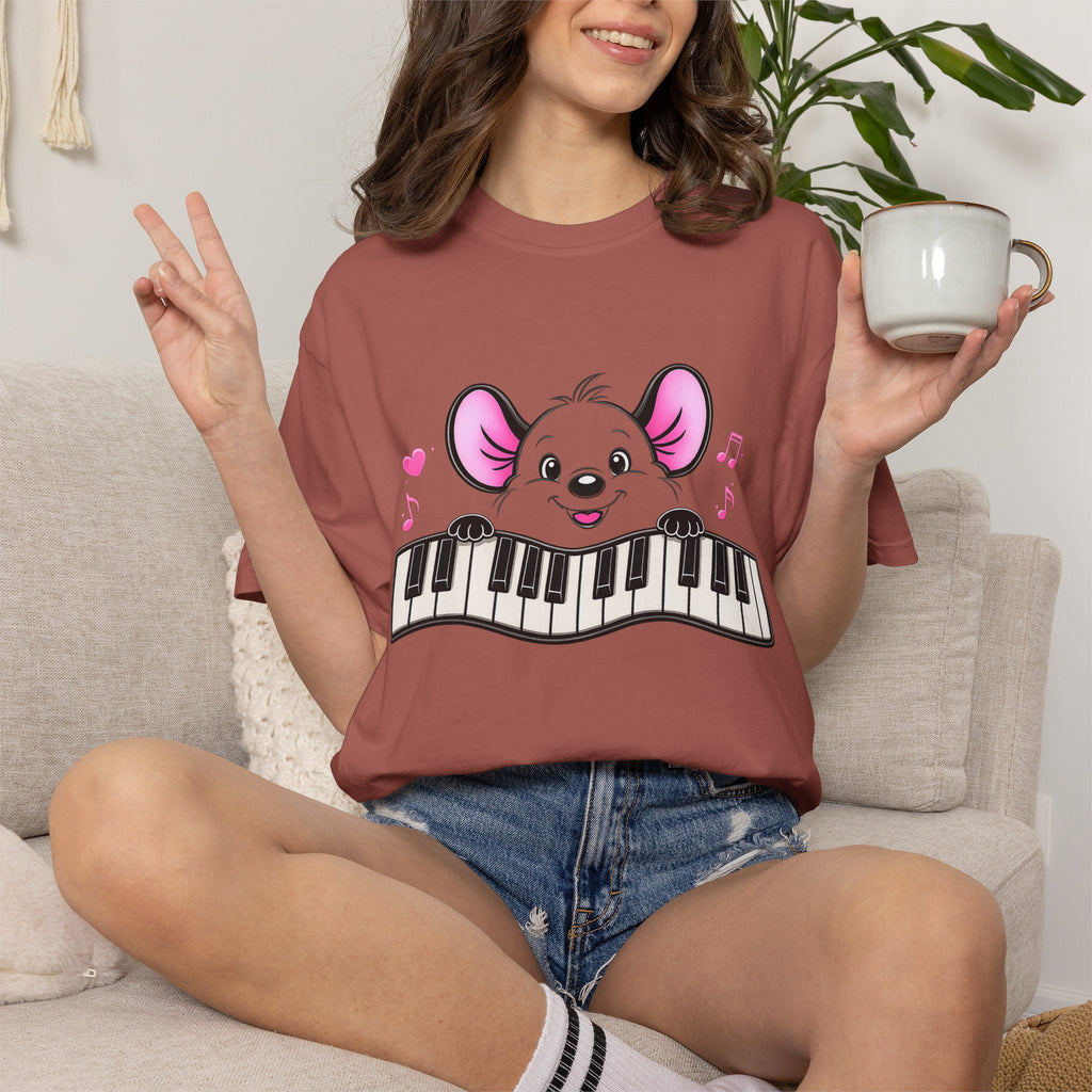 Mouse Piano Keyboard Shirt