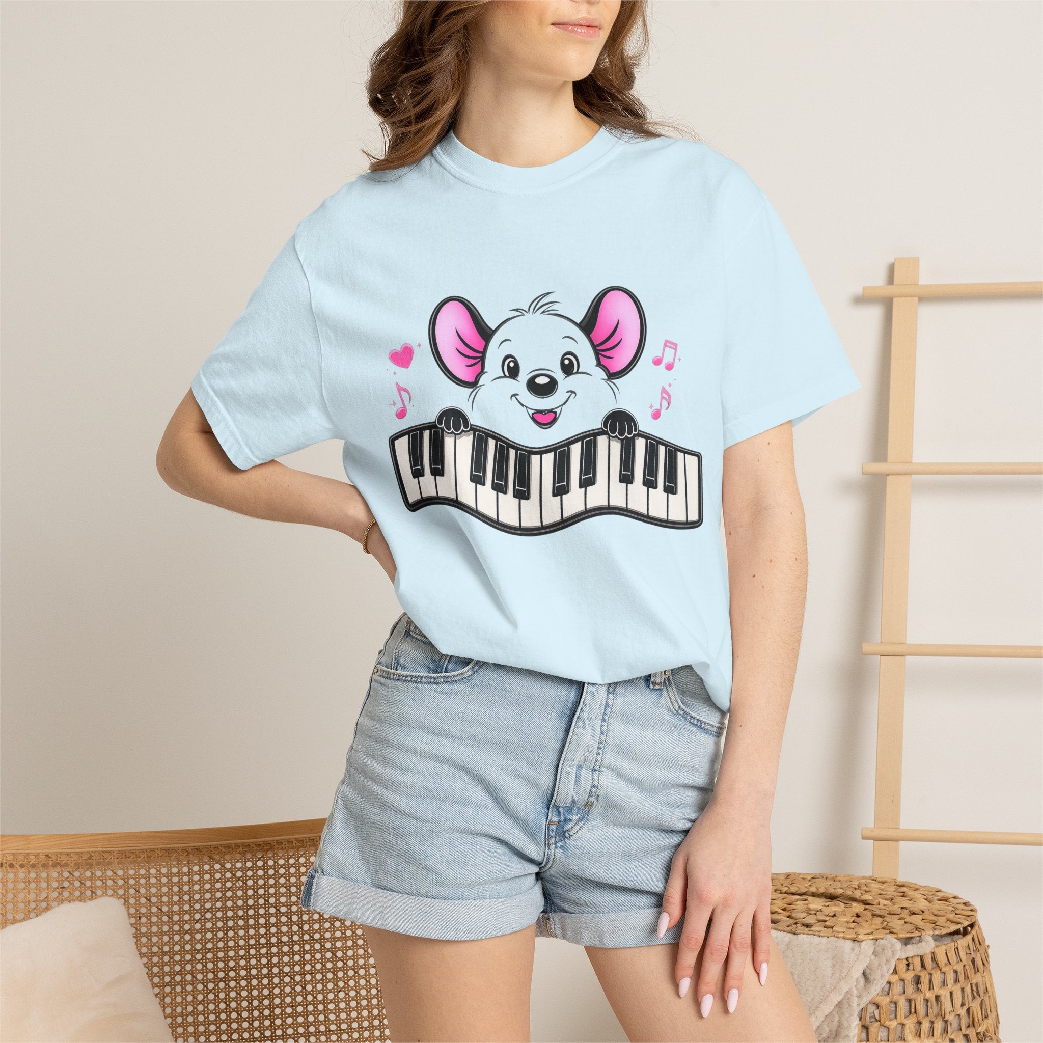Music Mouse Piano Keyboard Shirt
