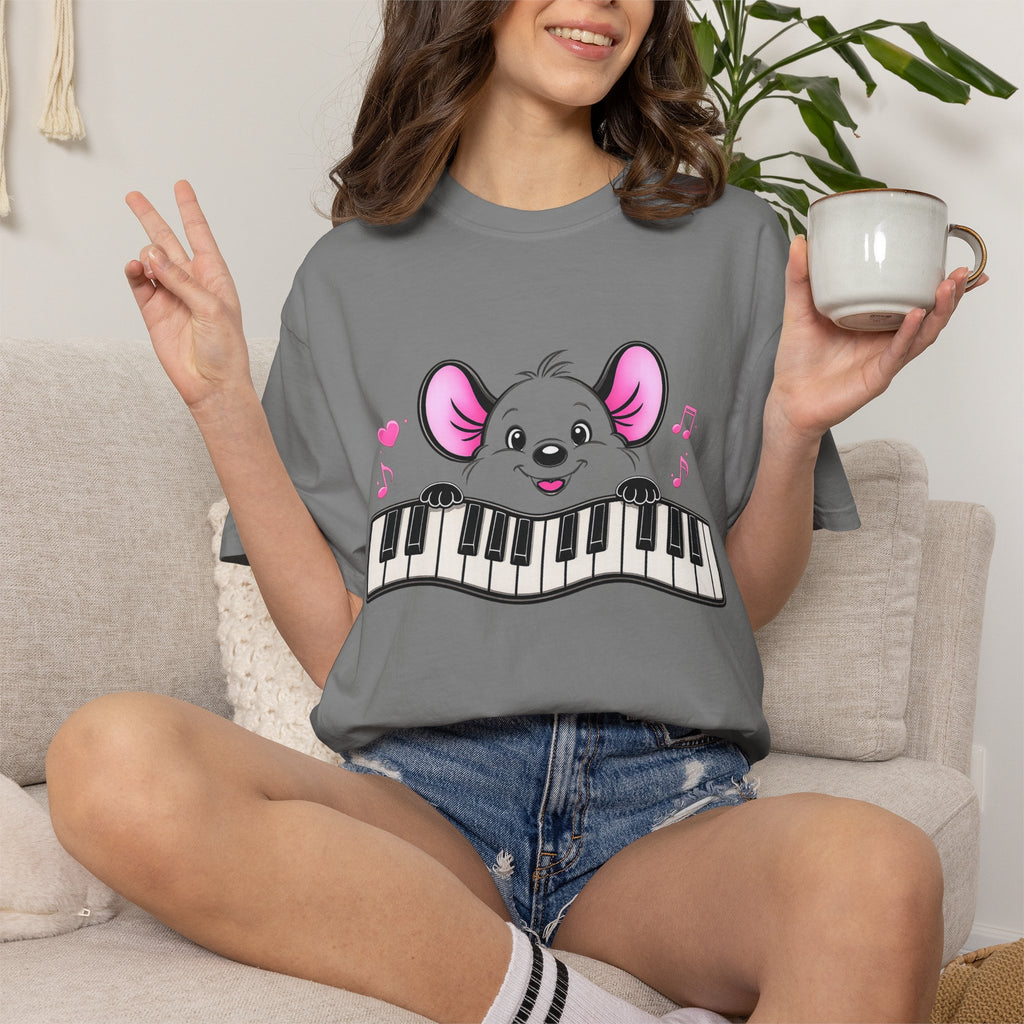 Mouse Piano Keyboard Shirt
