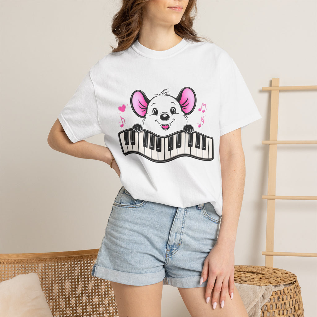 Music Mouse Piano Keyboard Shirt