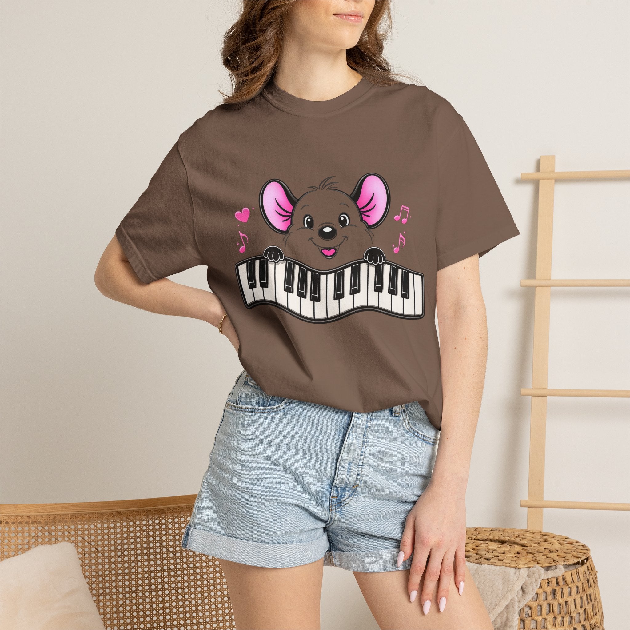 Music Mouse Piano Keyboard Shirt