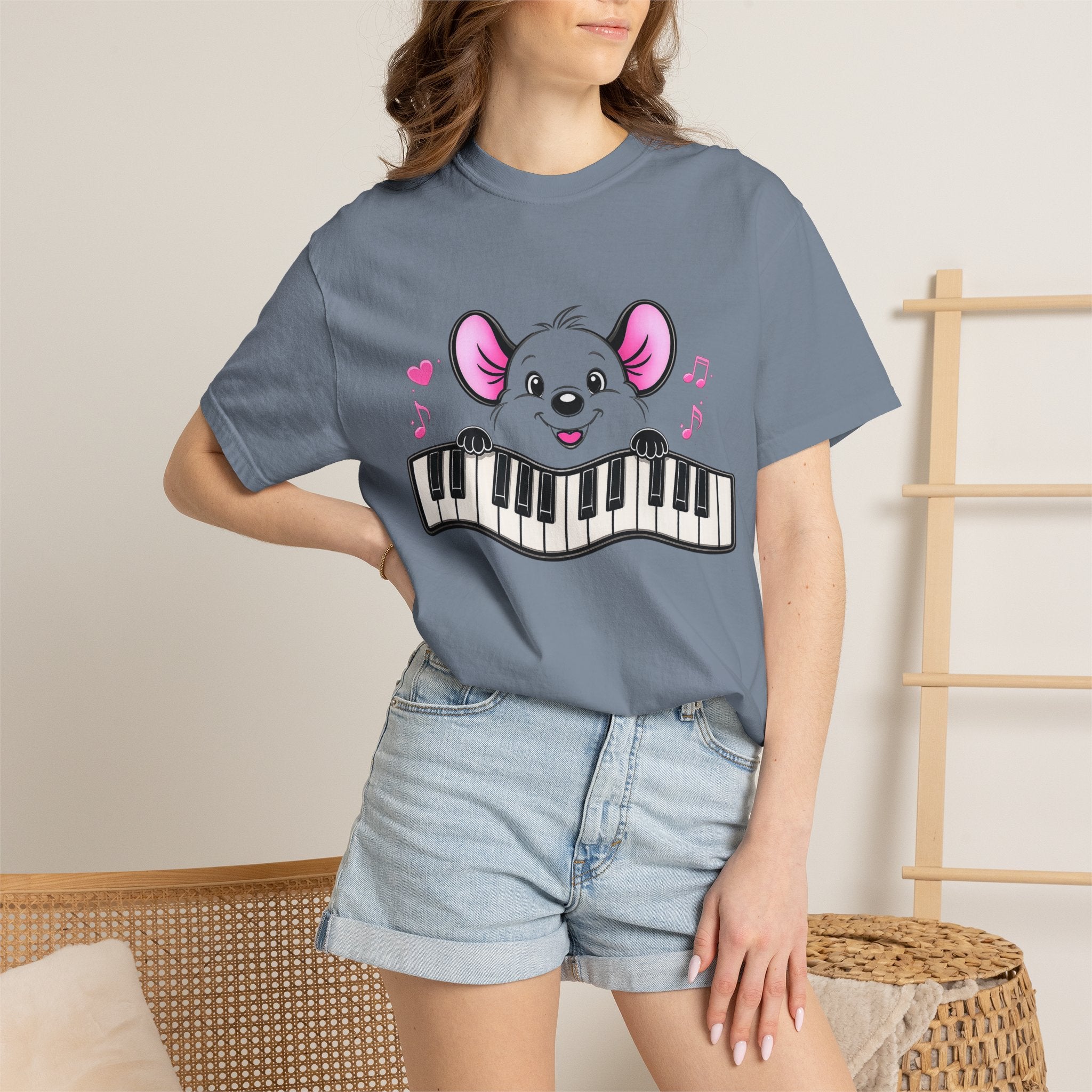 Music Mouse Piano Keyboard Shirt