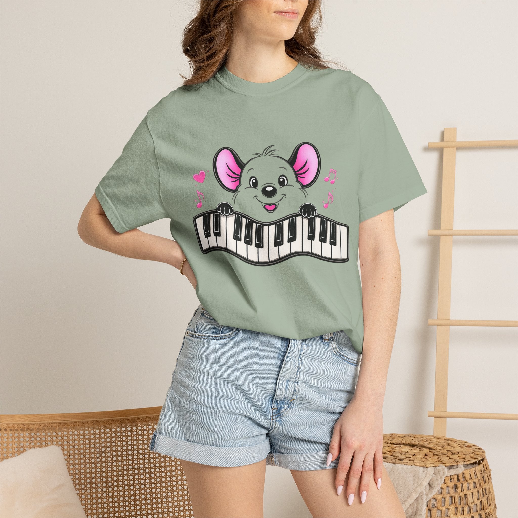 Music Mouse Piano Keyboard Shirt