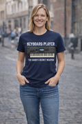 Keyboard Player Shirt, Band Secret Weapon Tee, Musician Gift