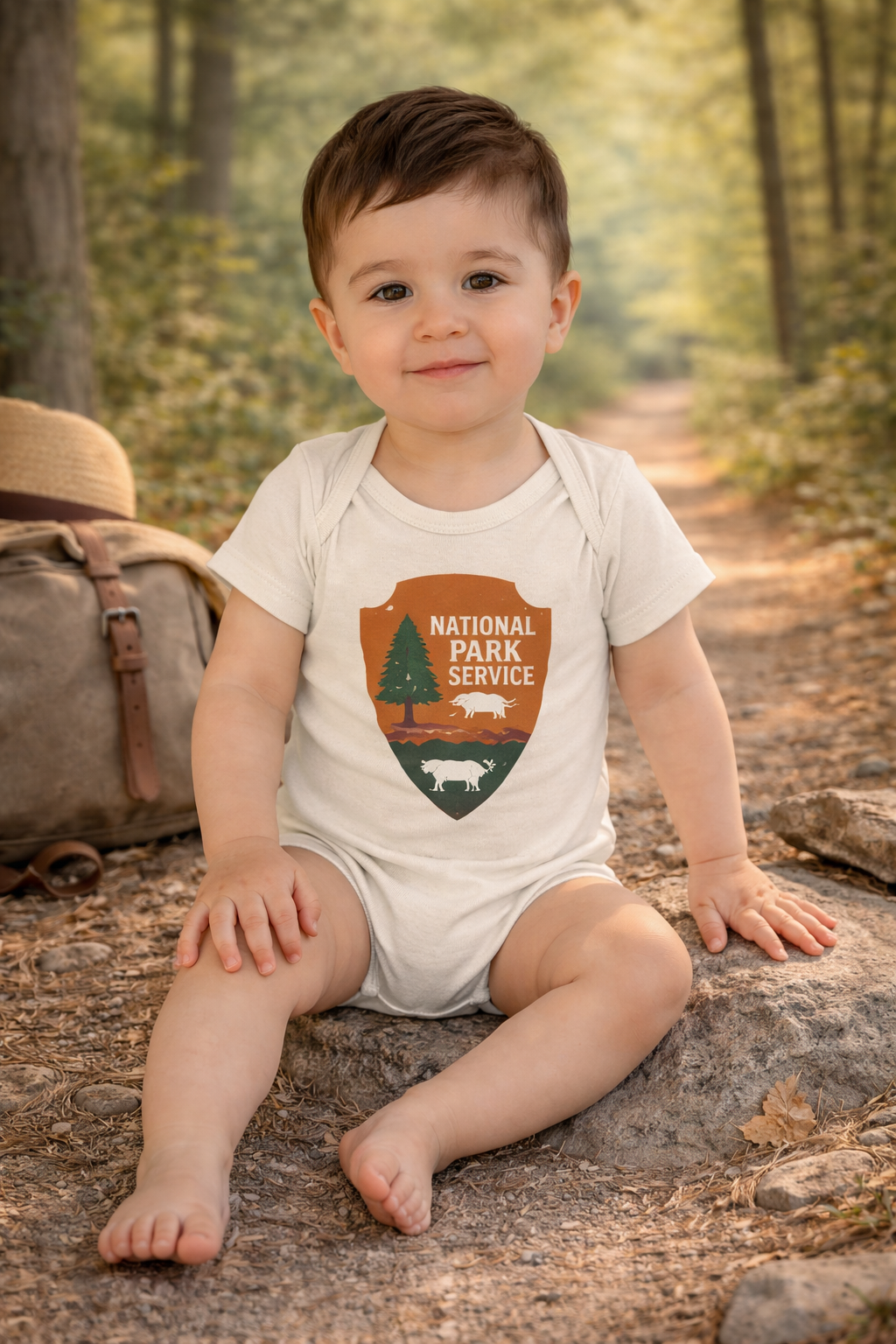 National Park Service Baby Bodysuit, Adventure Baby Onesie, Nature Lover Infant Outfit, Camping Baby Gift, Outdoorsy Baby Clothes