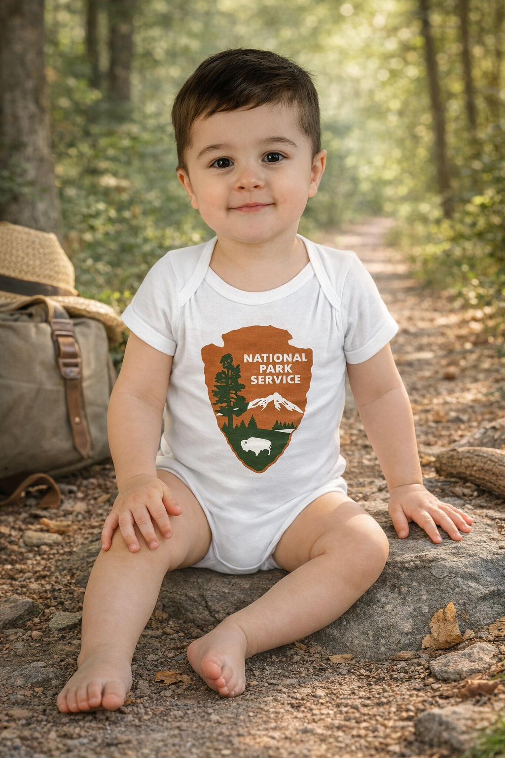 National Park Service Baby Bodysuit, Adventure Baby Onesie, Nature Lover Infant Outfit, Camping Baby Gift, Outdoorsy Baby Clothes