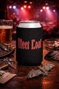 Meet Loaf Can Cooler Sleeve — Funny Retro Gothic Beer Koozie