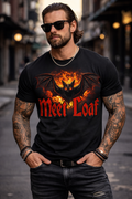 Meet Loaf Gothic Bat T-Shirt — Dark Horror Graphic Tee