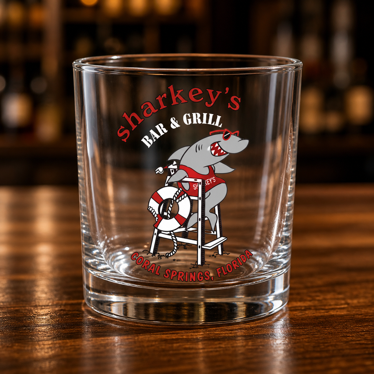 Sharkey’s Bar & Grill 10oz Glass