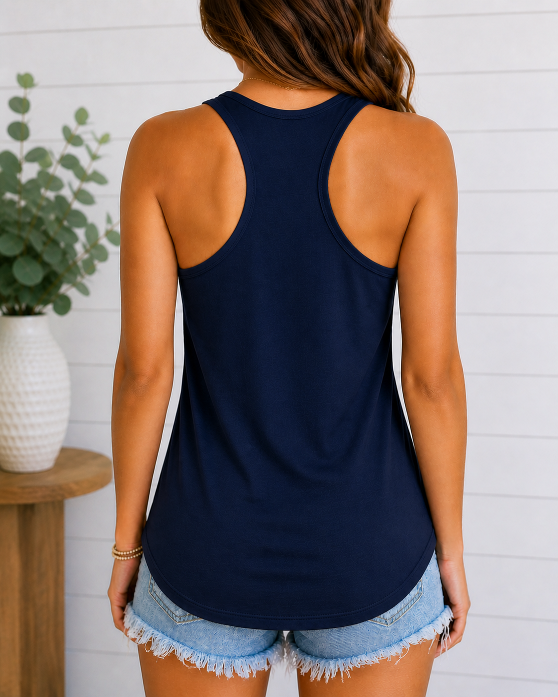 America 250 Rhinestone Flag Women’s Racerback Tank