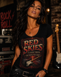 Red Skies V-Neck T-Shirt