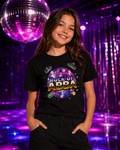 Rock of ABBA Youth T-Shirt | Kids ABBA Tribute Band Shirt | Disco Rock Music Tee