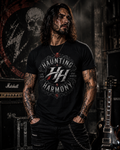 Haunting Harmony Gothic Crest Rock Shirt