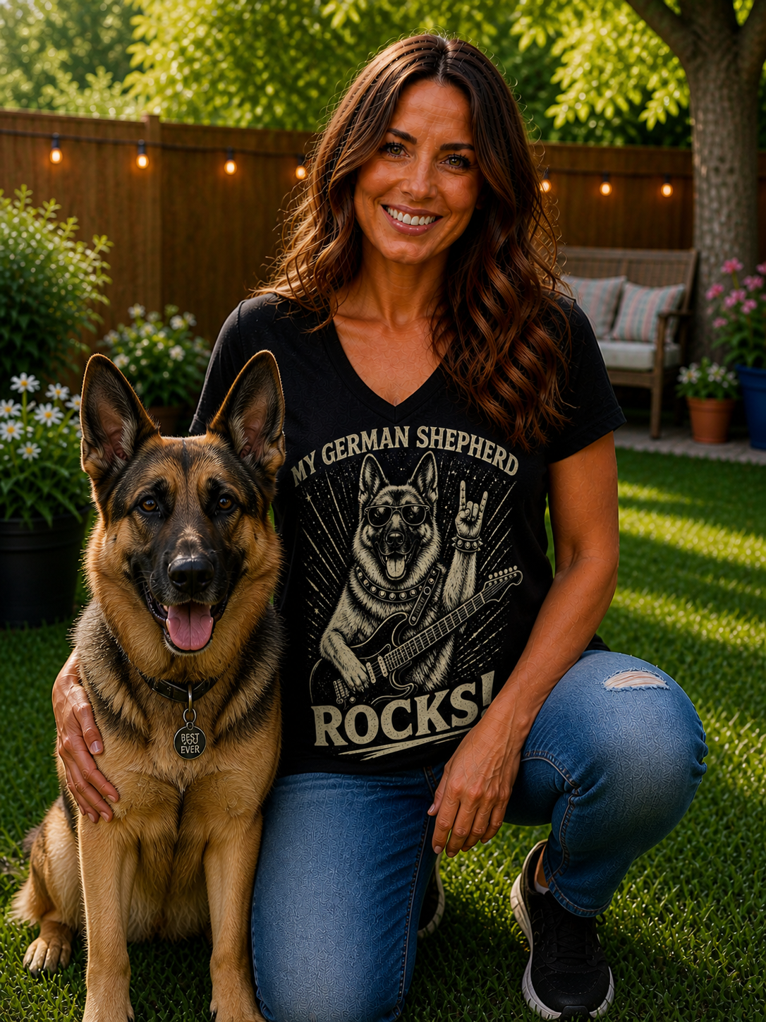 My German Shepherd Rocks Shirt | Funny Dog Lover Gift