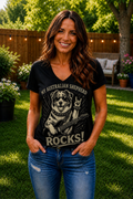 My Australian Shepherd Rocks Shirt | Funny Aussie Dog Lover Gift