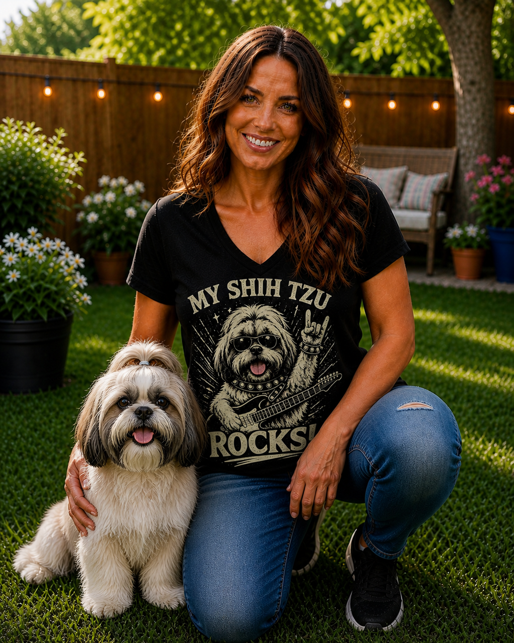 My Shih Tzu Rocks Shirt | Funny Shih Tzu Dog Lover Gift