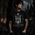 Haunting Harmony Gothic Guitar Skull T-Shirt