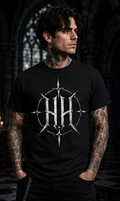 Haunting Harmony Compass HH Gothic Logo Shirt