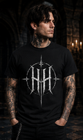 Haunting Harmony Gothic Circle Logo Shirt