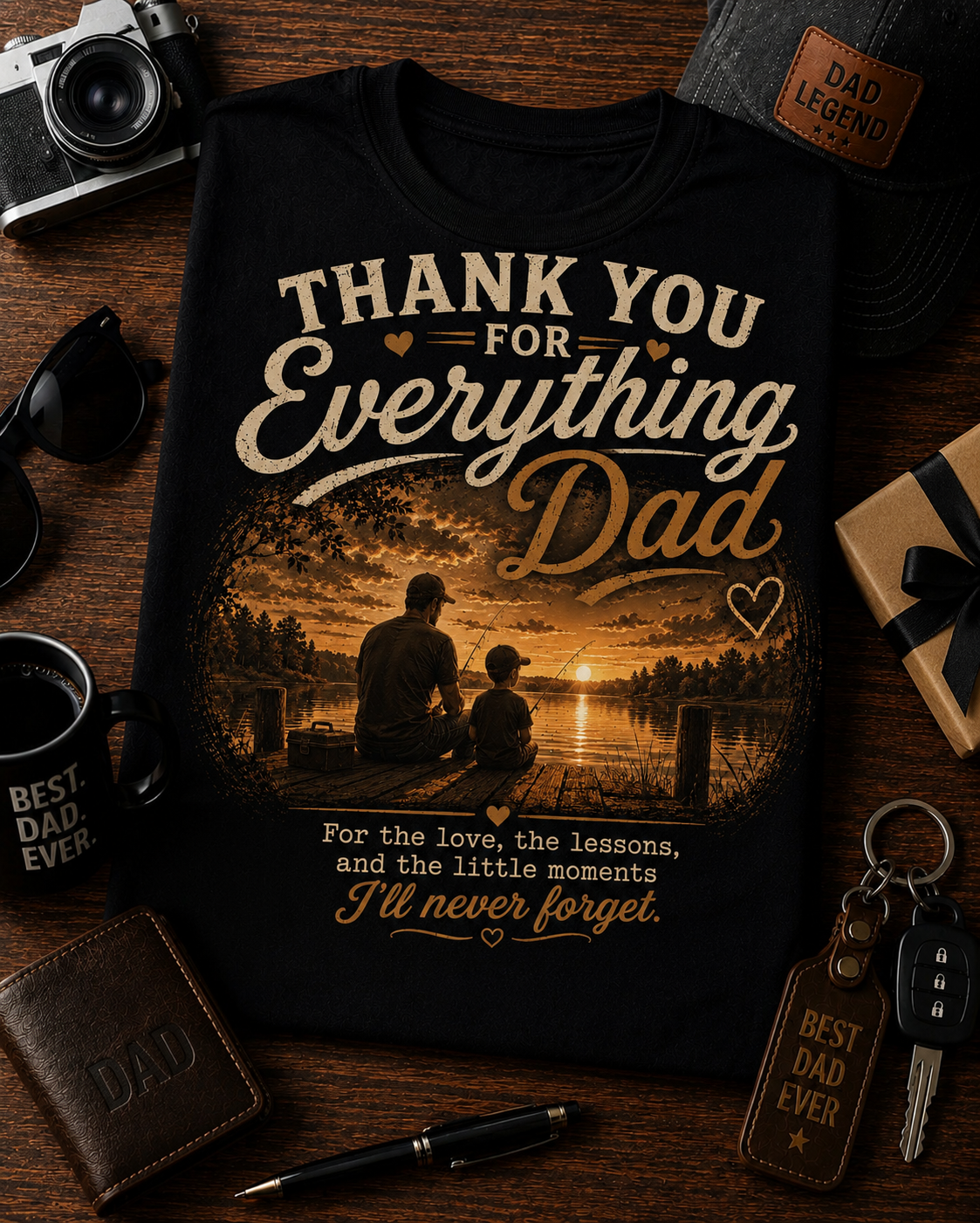 Thank You For Everything Dad Shirt | Heartfelt Father's Day Gift