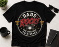 Dads Rock (Drums) T-Shirt – The Original Rock Stars Dad Shirt