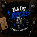 Dads Rock (Singer) Shirt – No Encore Required