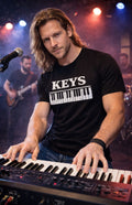 Keyboard Player Shirt, Keys Musician Tee, Piano Keyboard Gift
