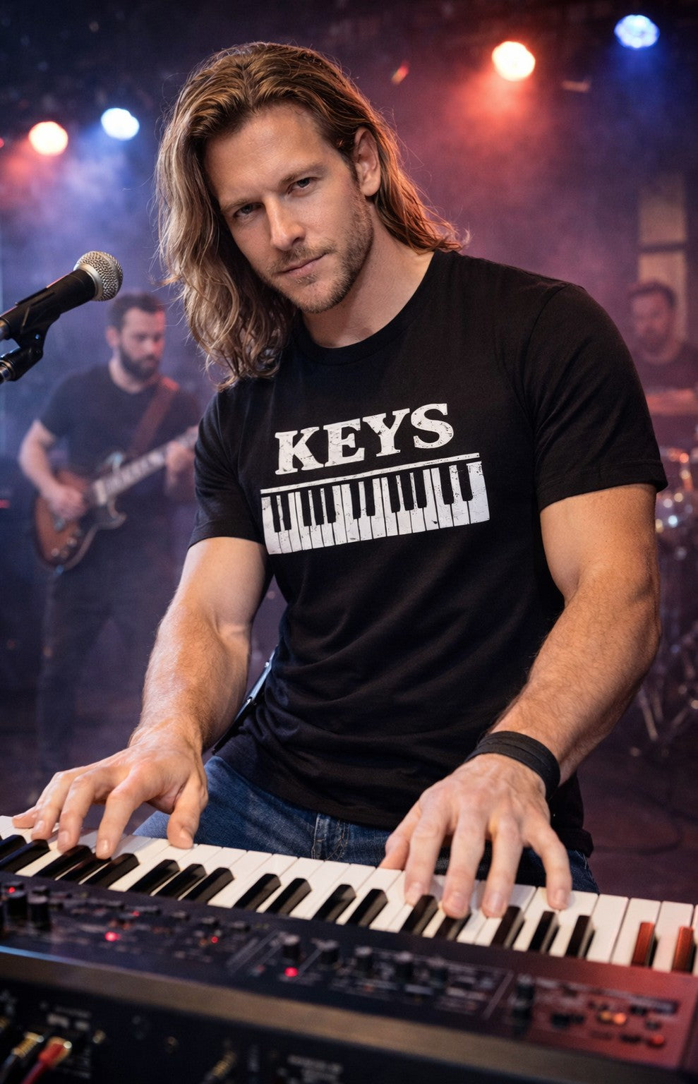Keyboard Player Shirt, Keys Musician Tee, Piano Keyboard Gift