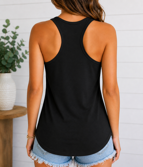 America 250 Rhinestone Flag Women’s Racerback Tank