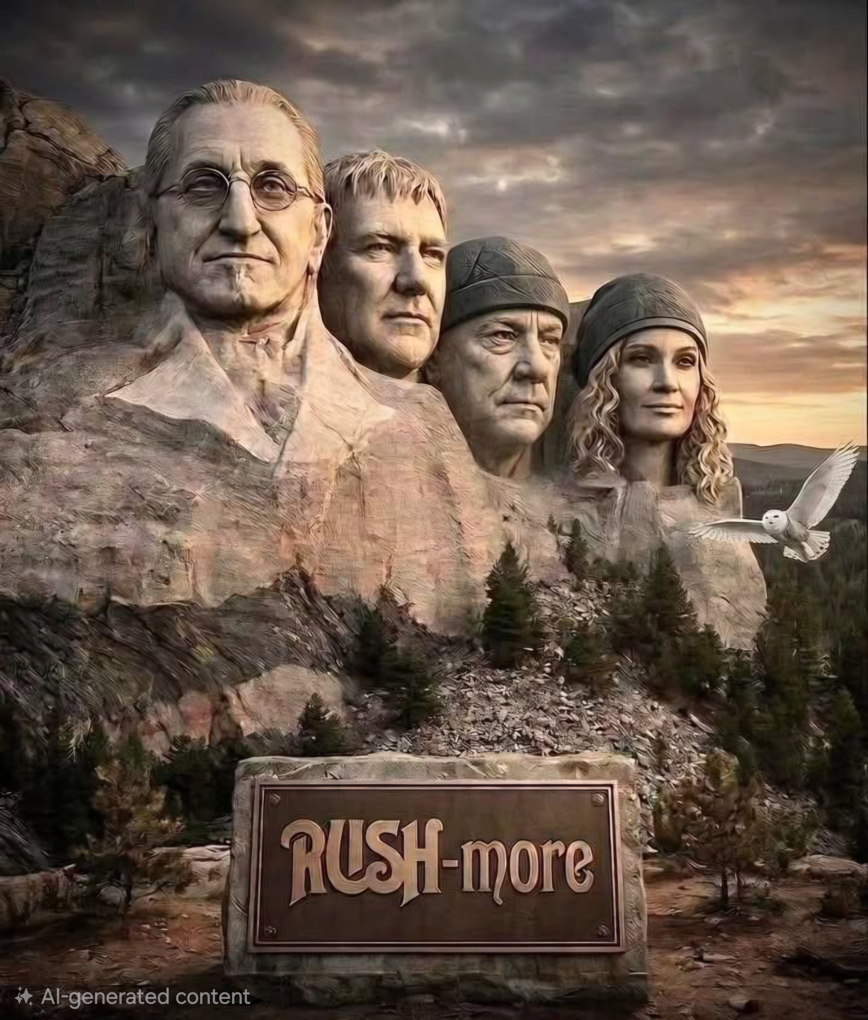 Rush-More Women’s V-Neck Shirt | Classic Rock Inspired Tee for Music Lovers