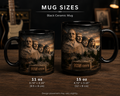Rush-More Black Ceramic Mug | Classic Rock Coffee Mug | 11oz & 15oz Music Lover Gift