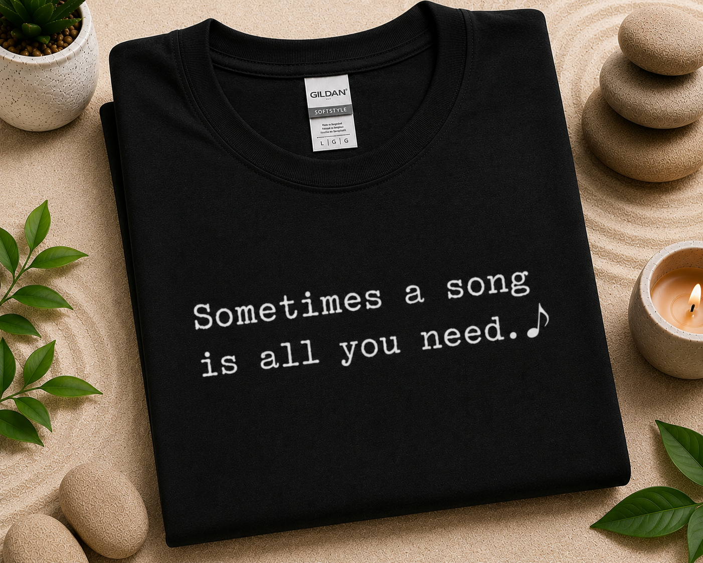 Sometimes a Song Is All You Need T-Shirt