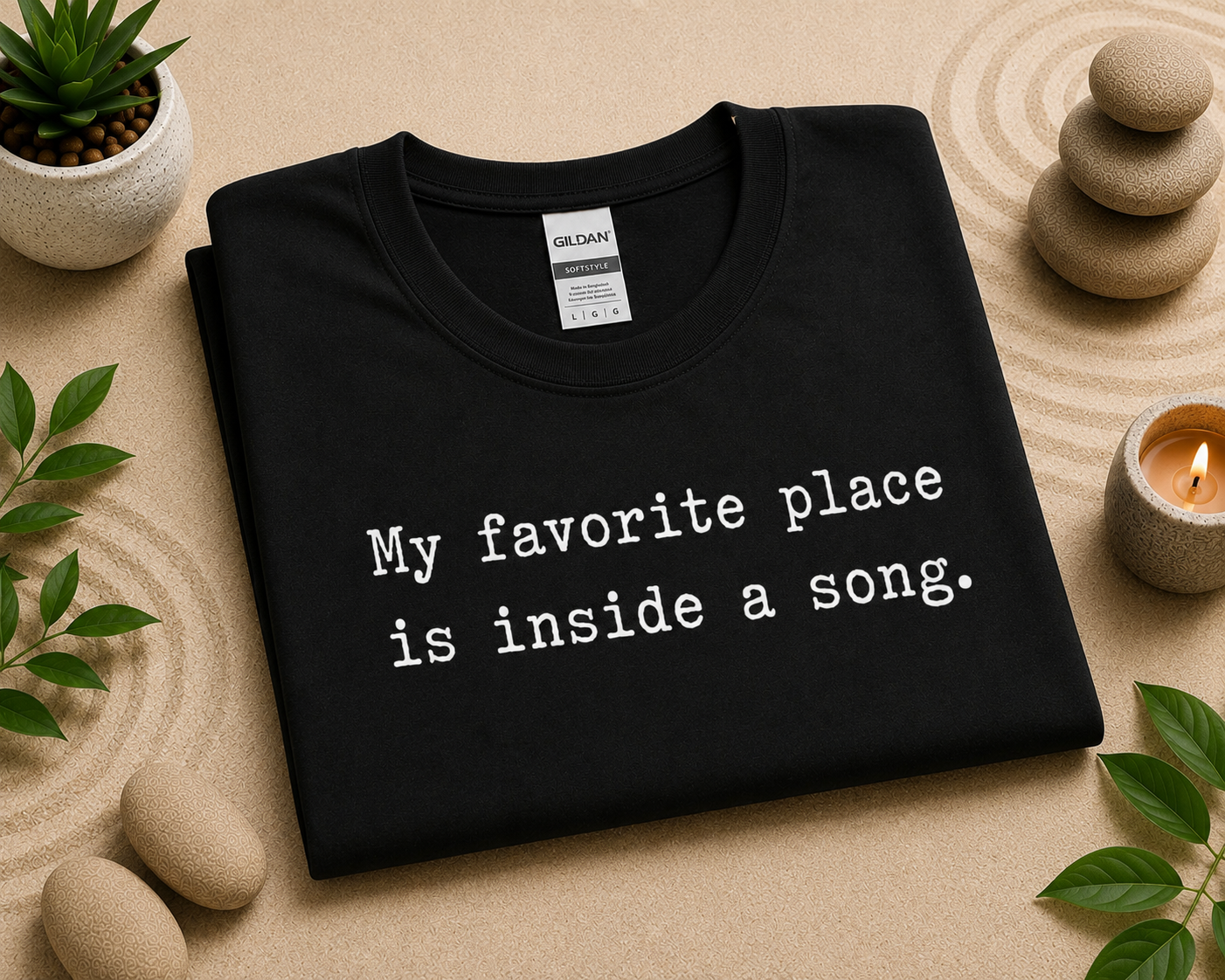 My Favorite Place Is Inside a Song T-Shirt