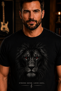 Strong Mind Loud Soul Lion Leo T-Shirt