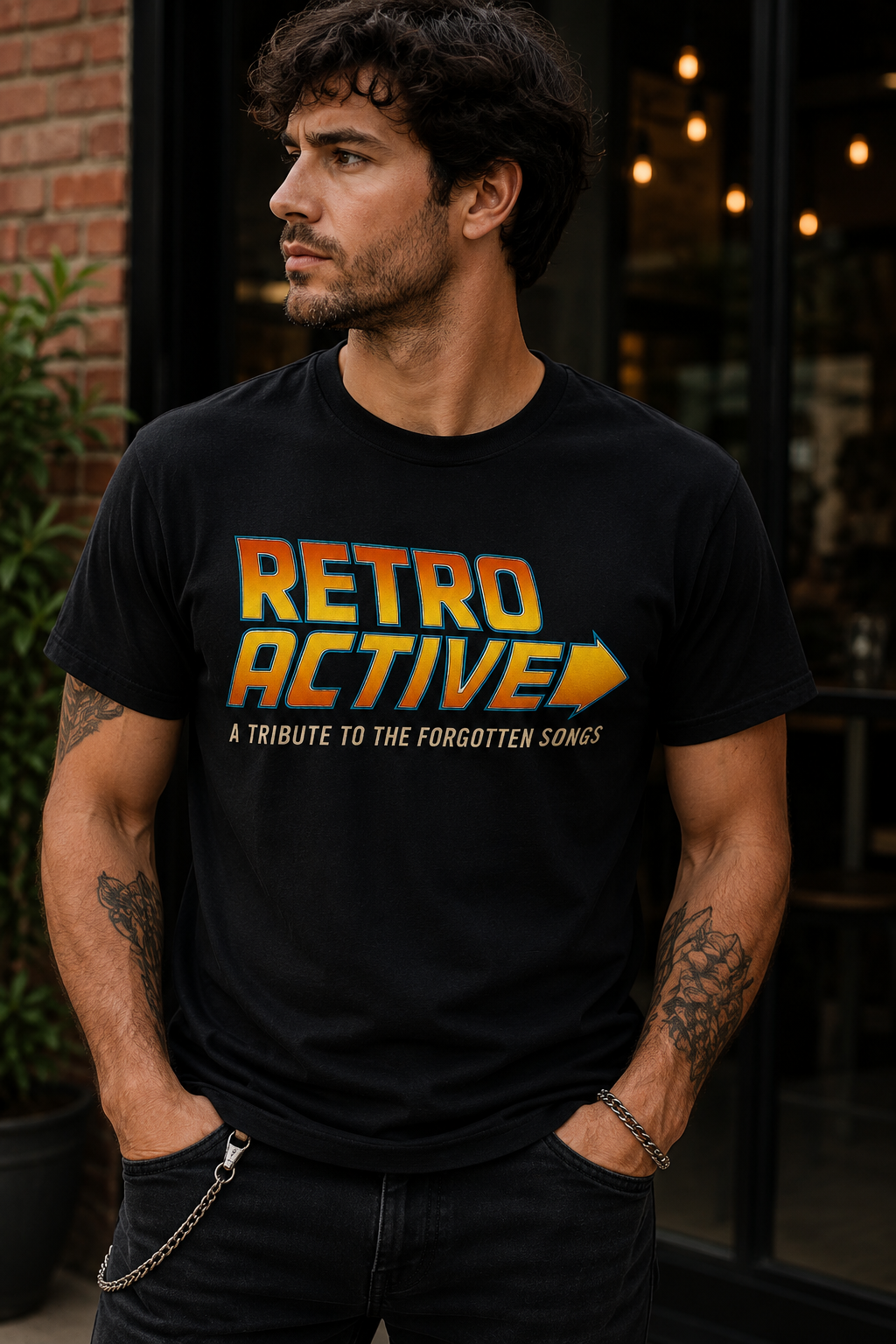 Retro Active – Tribute to the Forgotten Songs T-Shirt