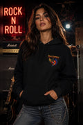 Bon Journey Winged Heart Champion Hoodie – Classic Rock Tribute Pullover