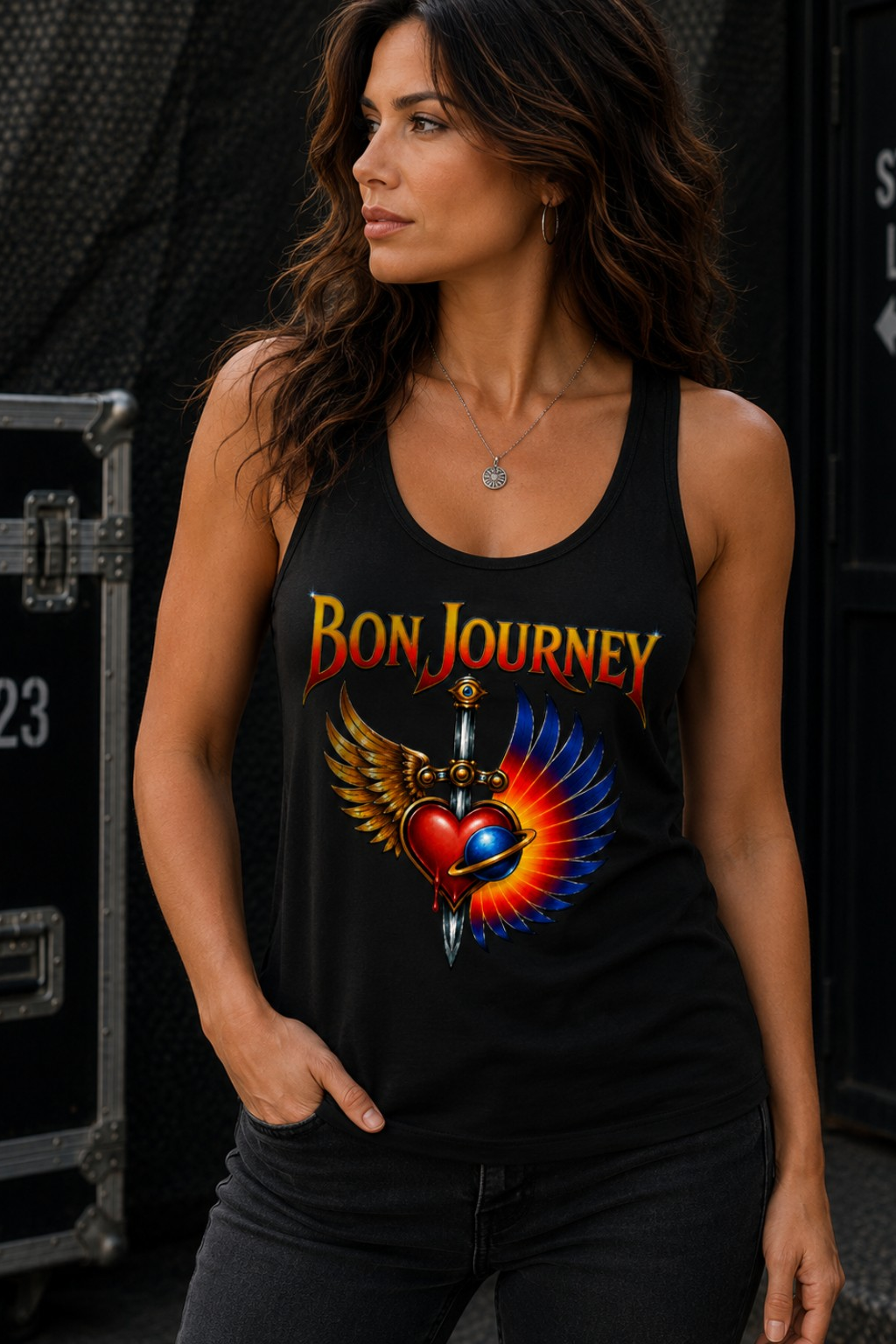 Bon Journey Women’s Racerback Tank Top
