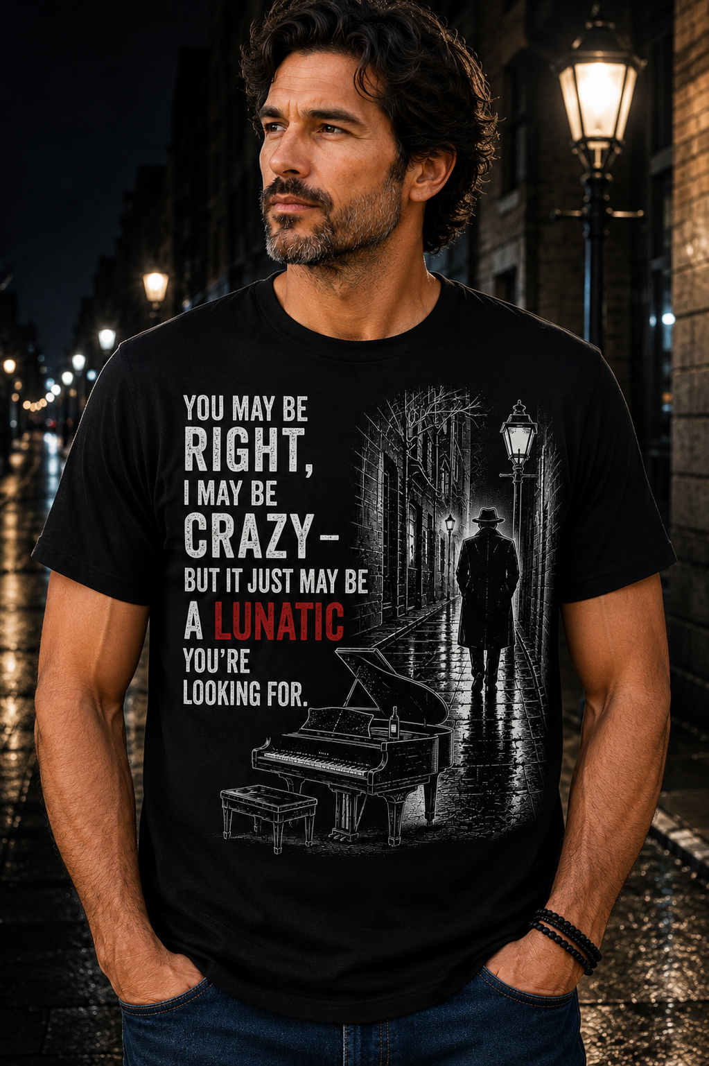Nostalgia You May Be Right Crew Neck Tee