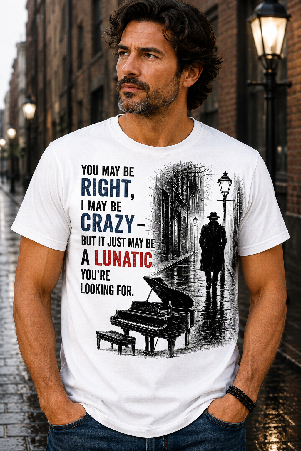 Nostalgia You May Be Right Crew Neck Tee