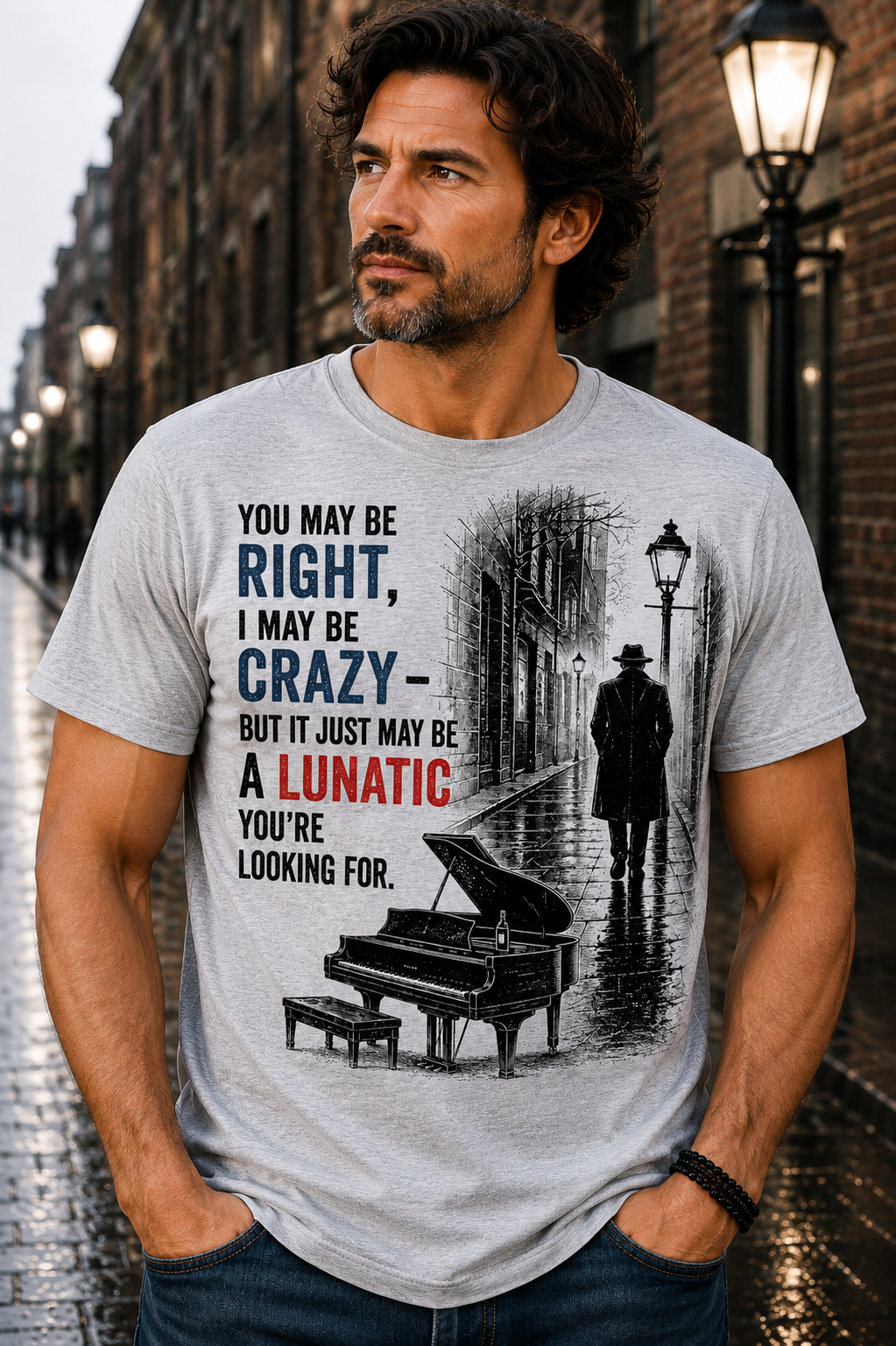 Nostalgia You May Be Right Crew Neck Tee