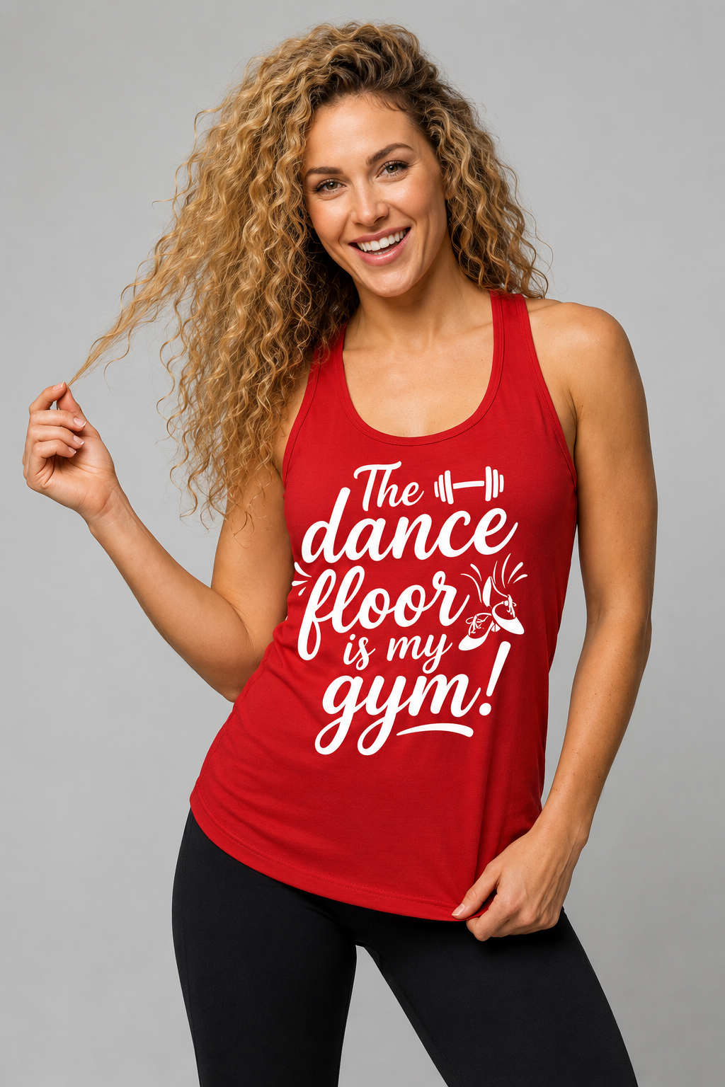 The Dance Floor Is My Gym Tank Top