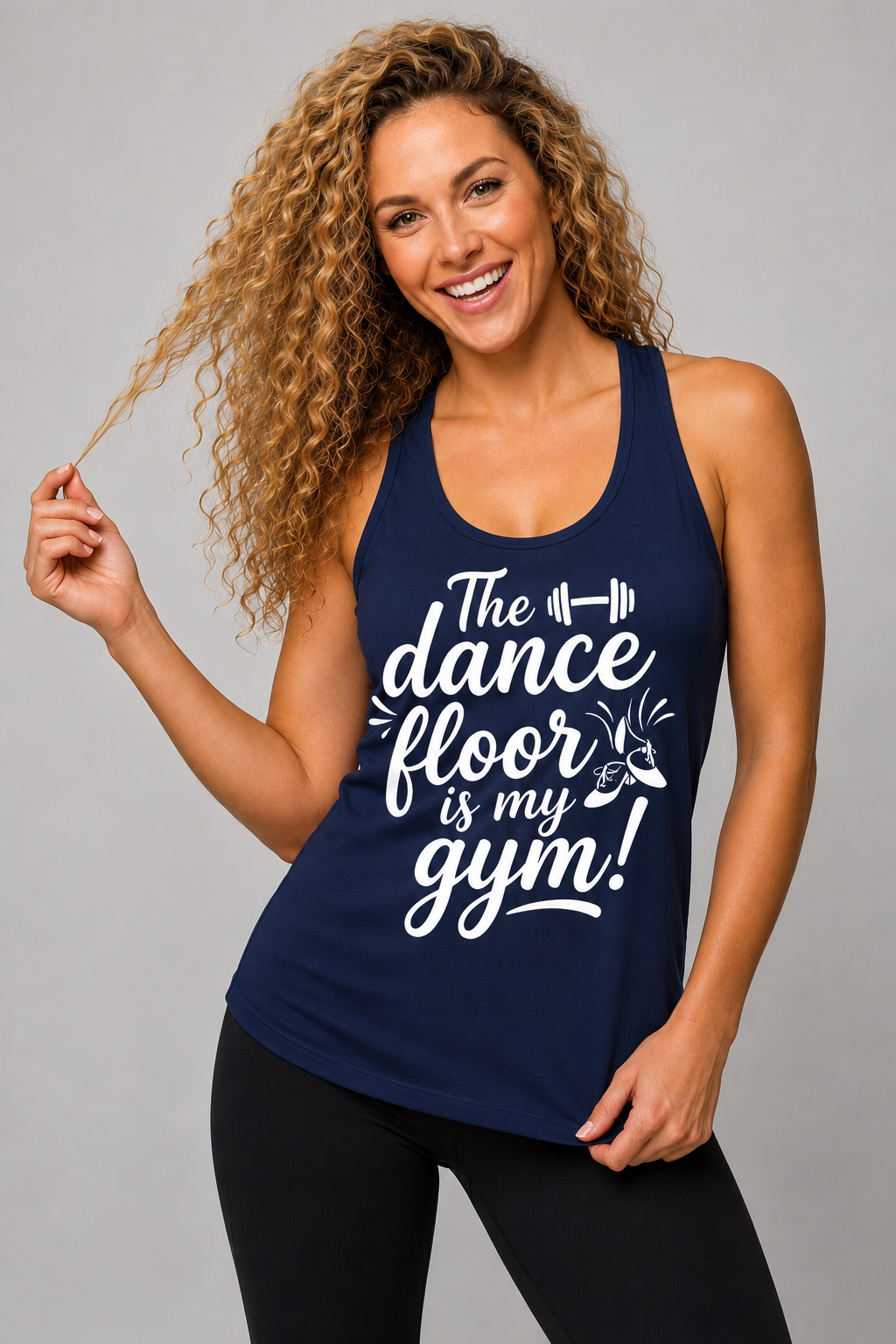 The Dance Floor Is My Gym Tank Top
