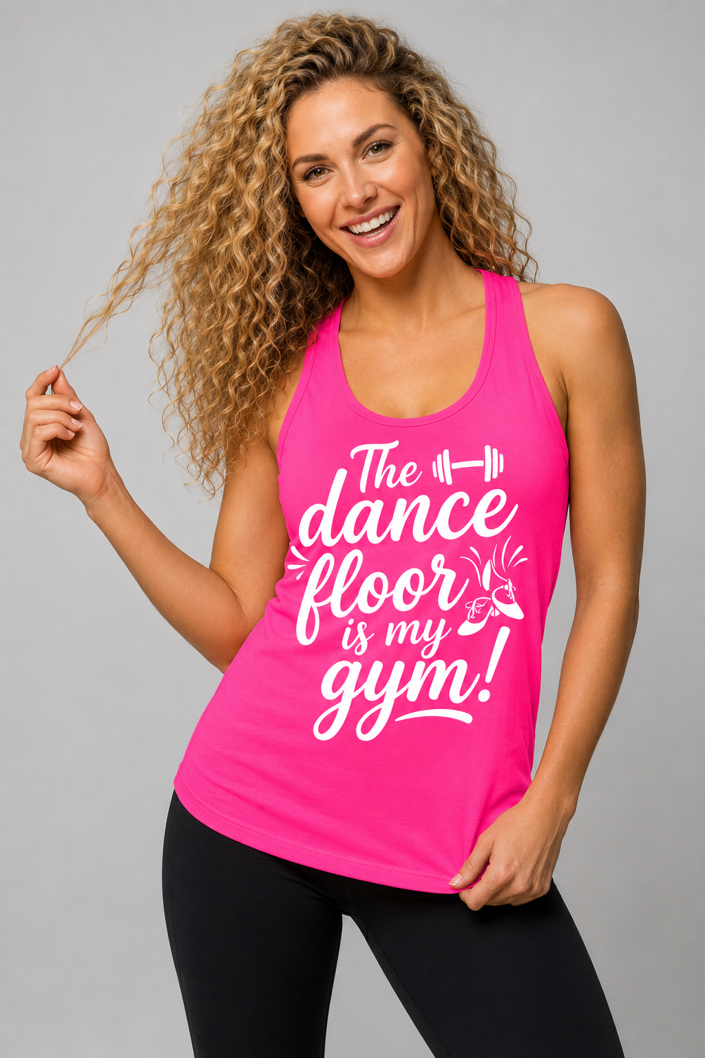 The Dance Floor Is My Gym Tank Top