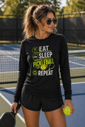 Pickleball Eat, Sleep, Pickleball Long Sleeve Shirt