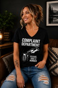 Complaint Department Please Take a Number V-Neck Shirt