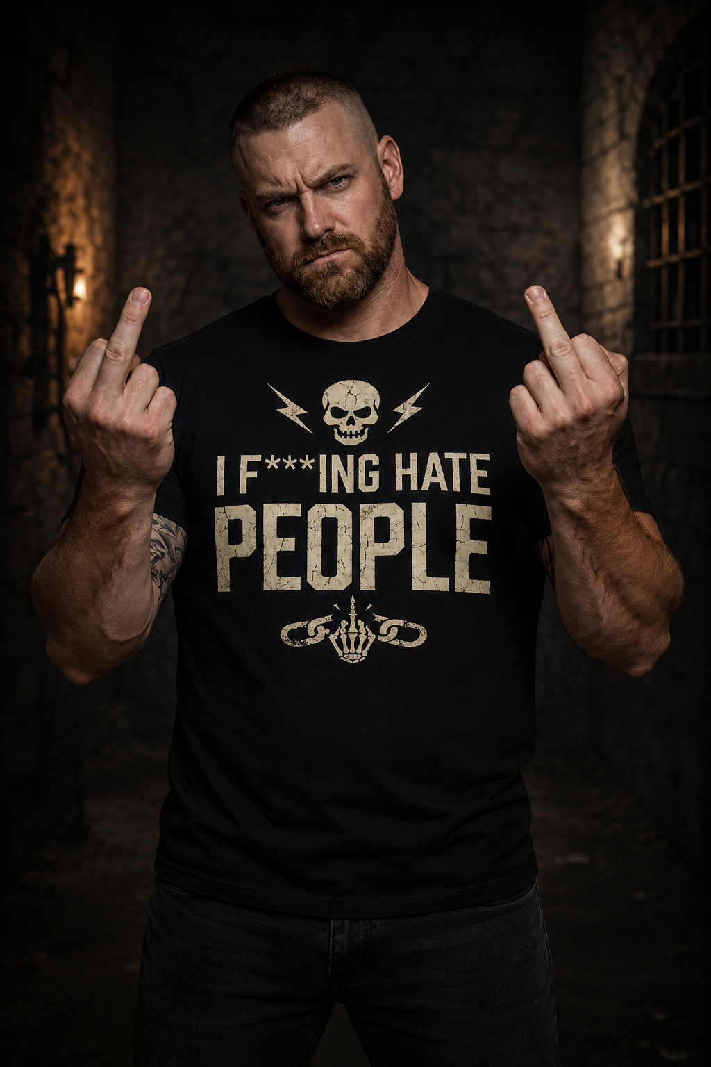 I F***ing Hate People T‑Shirt