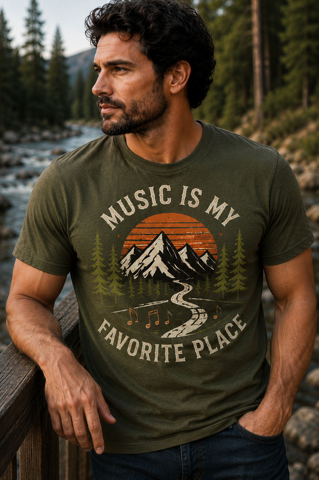 Music Is My Favorite Place T-Shirt