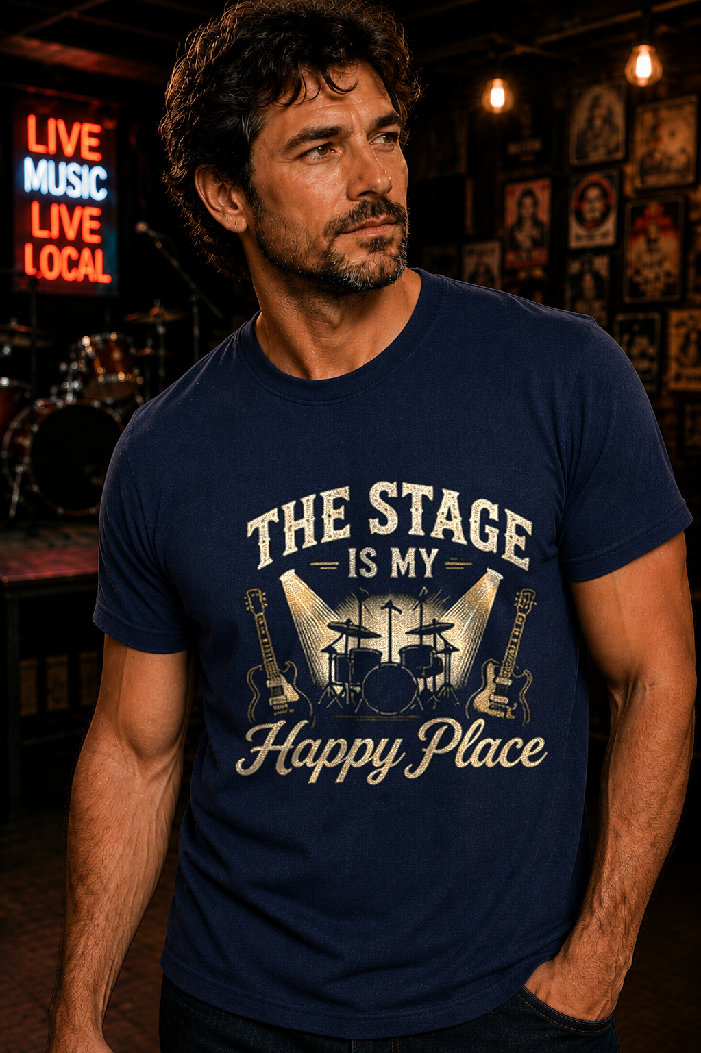 The Stage Is My Happy Place T-Shirt