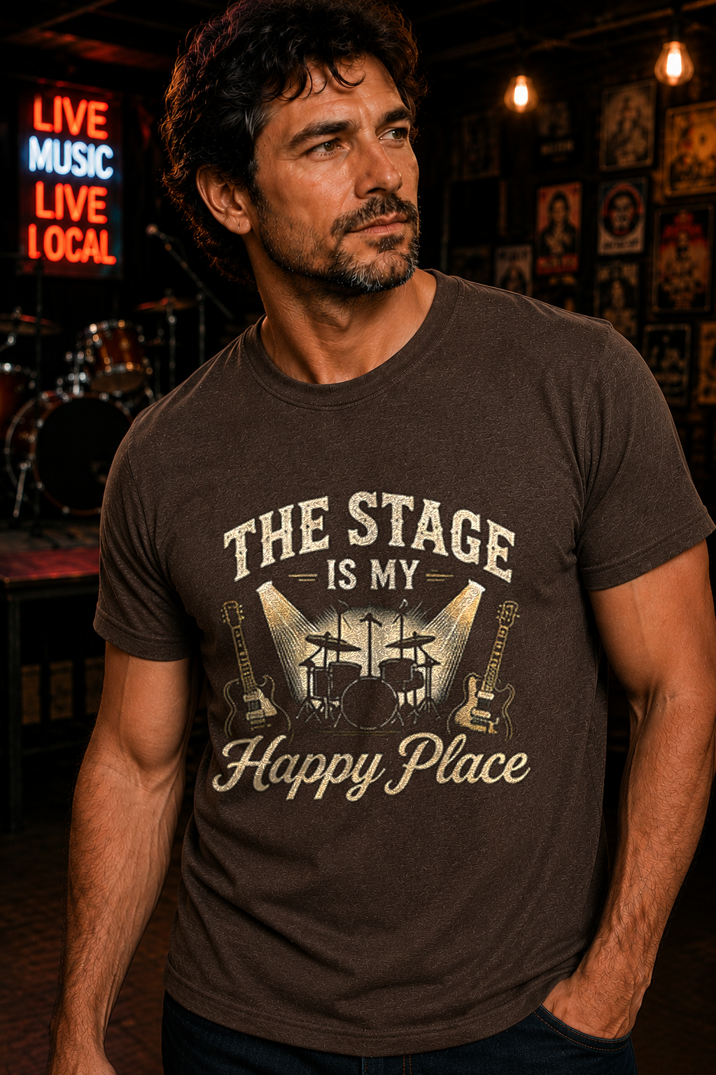 The Stage Is My Happy Place T-Shirt